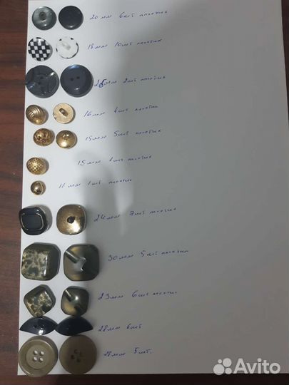 Пуговицы СССР