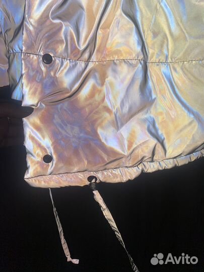 Двусторонняя Куртка женская зимняя 46 размер