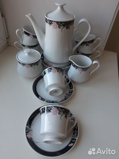 Чайно кофейный сервиз, Китай