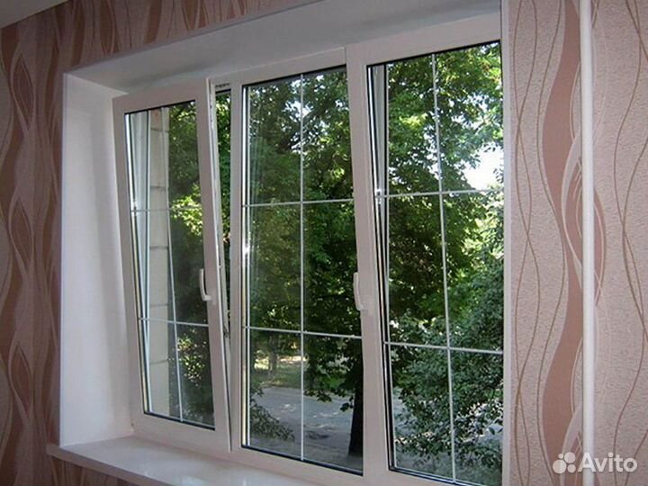 Окна пвх с раскладкой