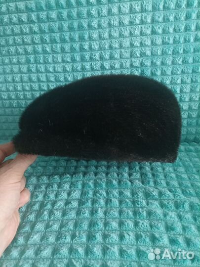 Меховая мужская кепка норка