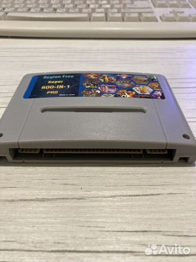 Картридж для snes super nintendo