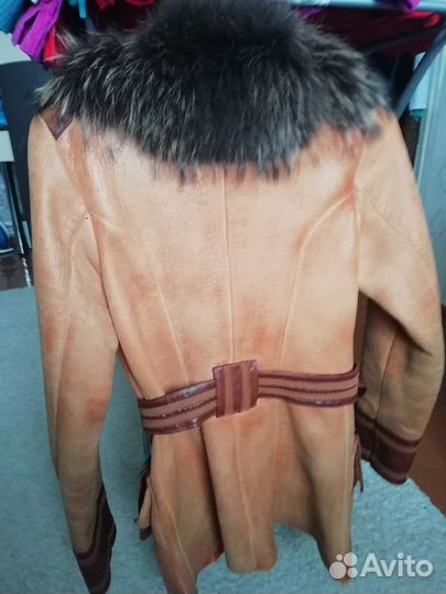 Дубленка размер 42-44