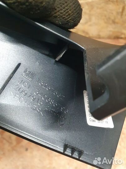 Накладка торпеды центральная 1,6 АКПП A16XER Opel