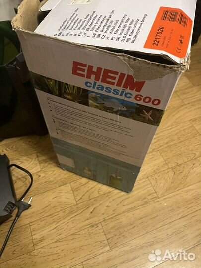 Аквариум и внешний фильтр