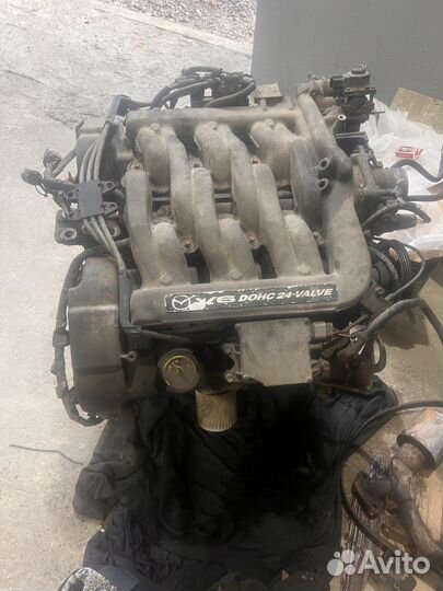 Двигатель mazda mpv, mondeo 3. 2.5л (с навысным)