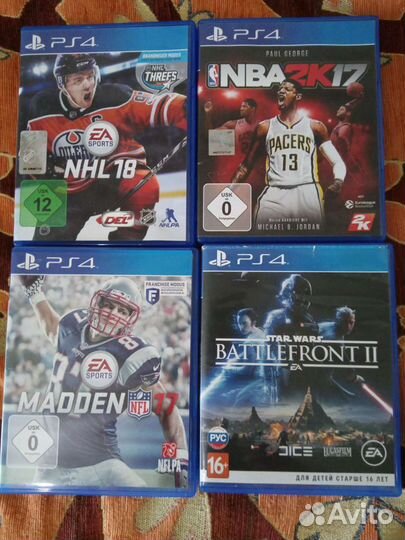 Игры для приставок ps4