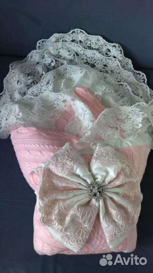 Конверт на выписку для девочки осень, весна