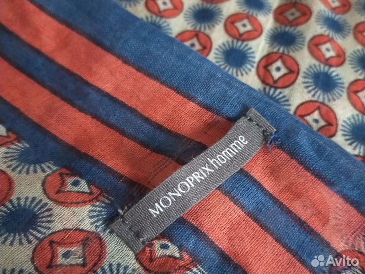 Платок шарф Monoprix Homme хлопок