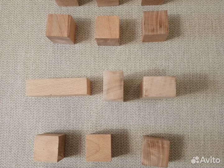 Набор деревянных кубиков