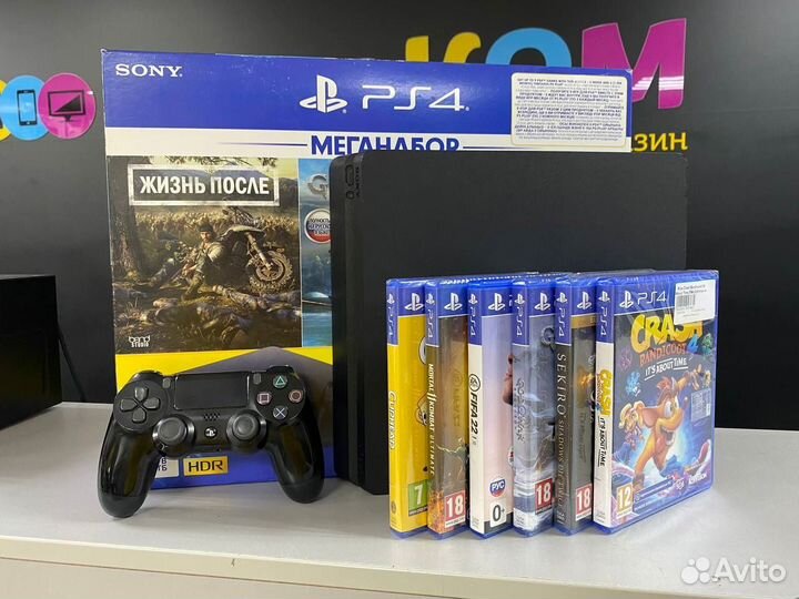 Игровая приставка Sony PS4 Slim 500GB