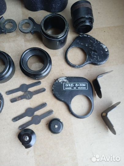 Запчасти на бинокль бпц5 8х30м комз Россия