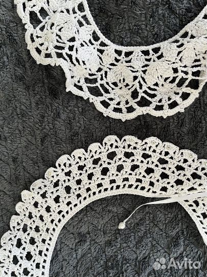 Воротник ручная работа