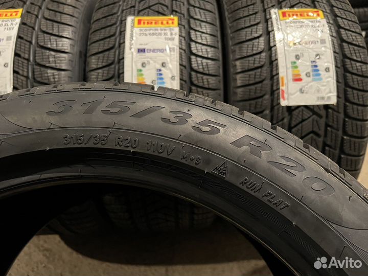Pirelli Scorpion Winter 315/35 R20 и 275/40 R20