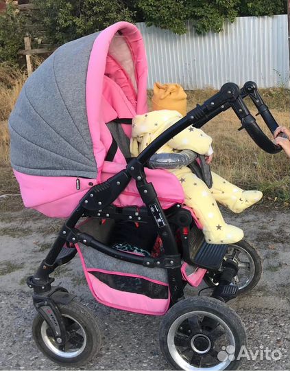 Коляска 2 в 1 бу