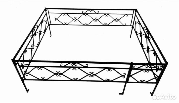 Ограда, ограда на кладбище, ограда на могилу, стол