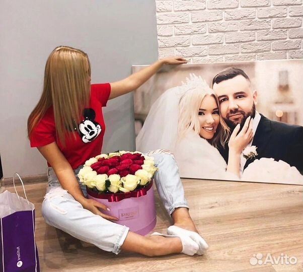 Печать по фото на холсте 34