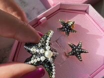 Swarovski Idyllia Starfish морская звезда кольцо