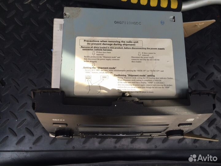 Штатная автомагнитола Prado 120