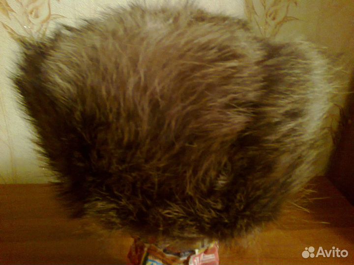 Шапка лисья новая, размер 58-59