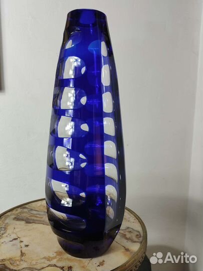 Ваза стекло Франция авторская 3D