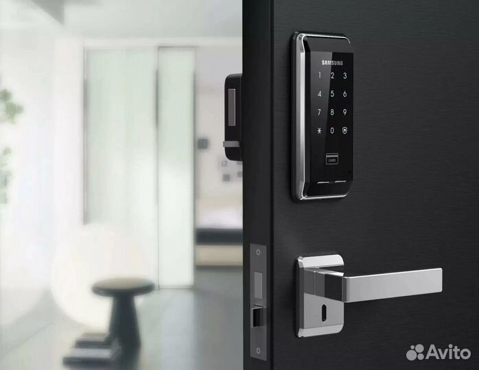 Установка электронных замков