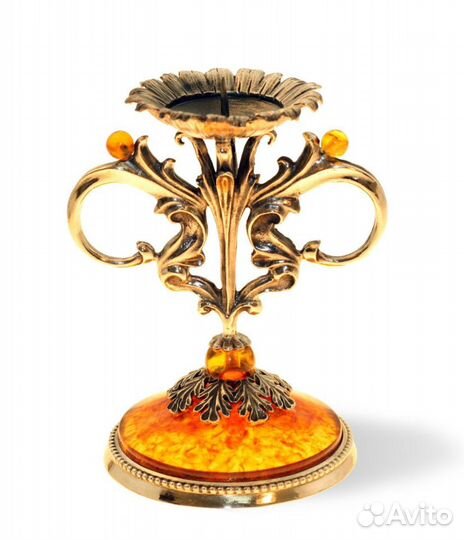 Подсвечник из серебра