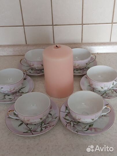 Чайно-кофейный сервиз на 6 персон