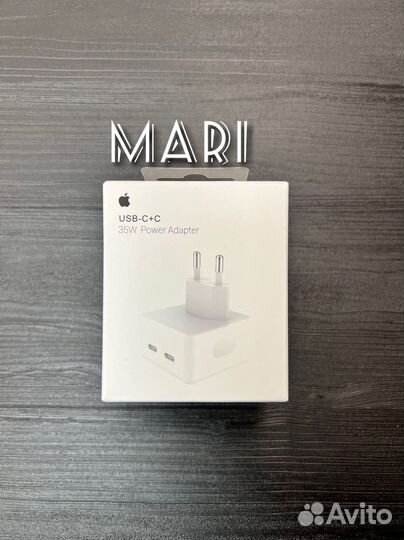 Блок питания apple 35w для зарядки iPhone