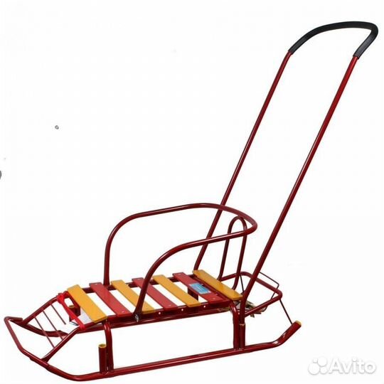 Санки с тёплым чехлом