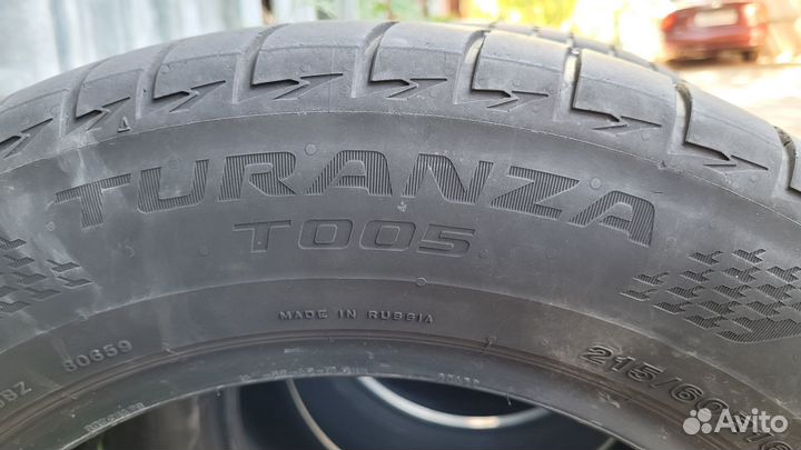 Bridgestone Turanza T005 215/60 R16 95V