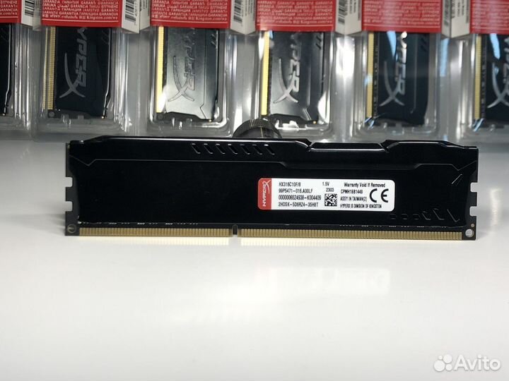 HyperX DDR3 8GB 1600 новая для компьютера