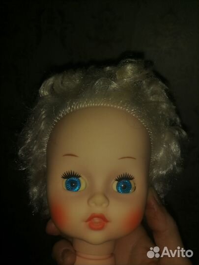 Кукла СССР. Голова куклы на реставрацию