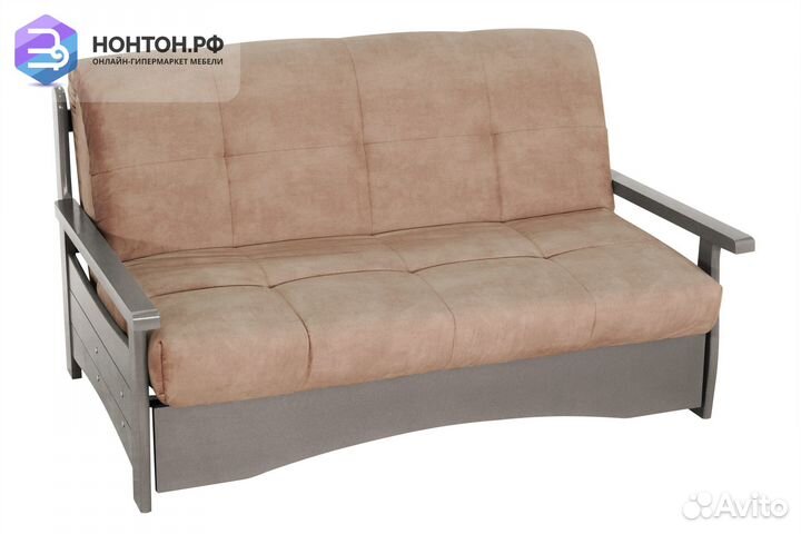 Диван Аккордеон Массив бежевый