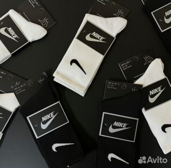 Носки nike высокие