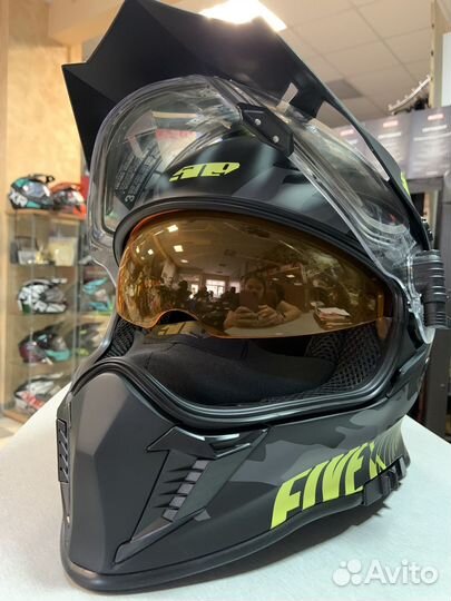 Шлем снегоходный 509 delta R3L black camo