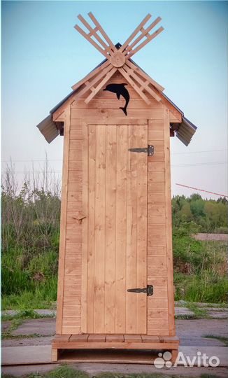 Дачный туалет с установкой GAR210