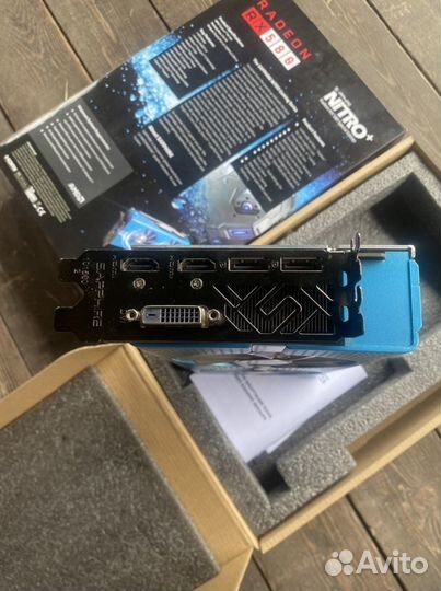 Видеокарта sapphire nitro + Radeon rx580 8 gb