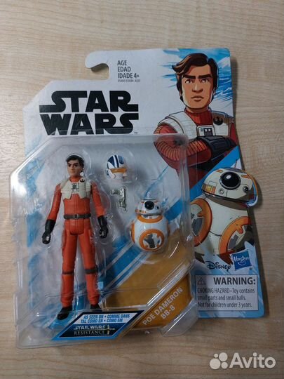 Фигурка Star Wars Resistance. Poe Dameron & BB-8