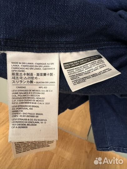 Джинсовая рубашка Levis