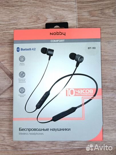 Беспроводные наушники Nobby Comfort BT-110