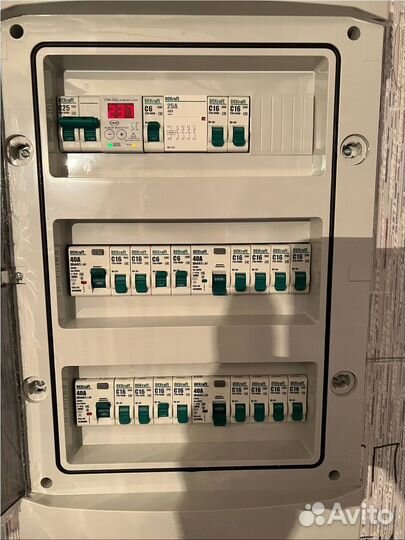 Черновая разводка электропроводки