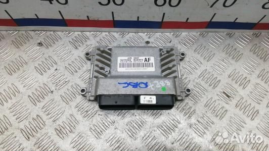 Блок управления двигателем chevrolet aveo 1 (BBR07