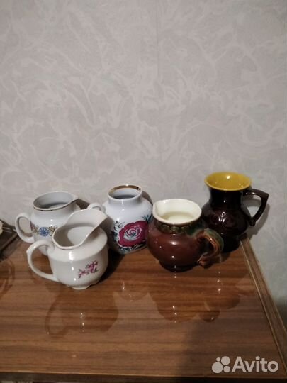 Молочники СССР винтаж