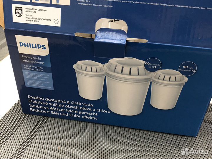 Картридж для кувшина philips AWP201/10 (2шт)