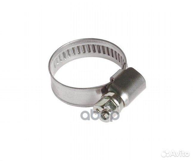 Хомут червячный 16-25мм (нержавеющая сталь) (ши