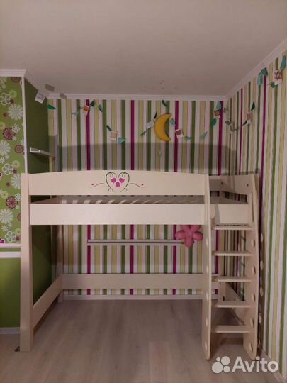 Детская кровать чердак