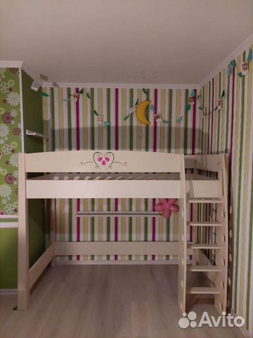 Детская кровать чердак