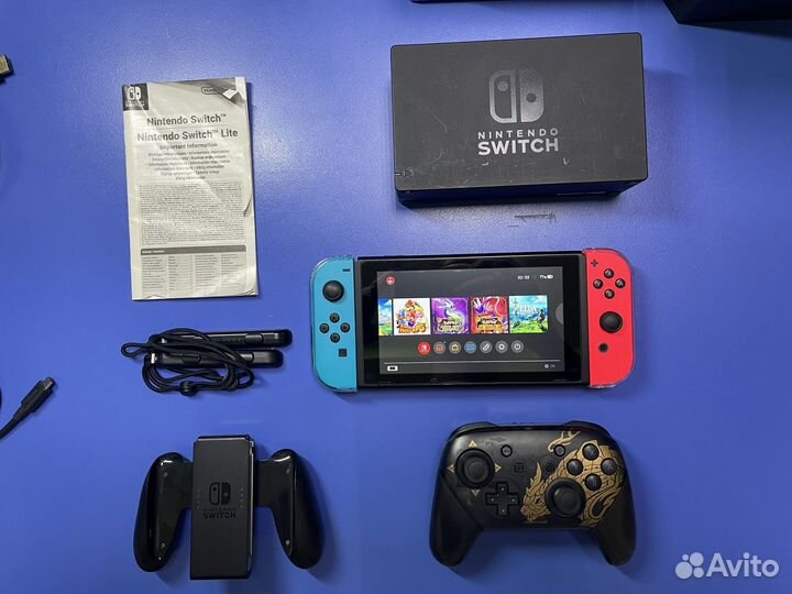 Nintendo switch с играми