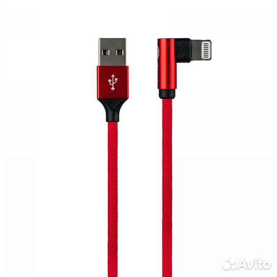 Кабель dprui B3 Lightning - Red (1.2M, 2.4A)
